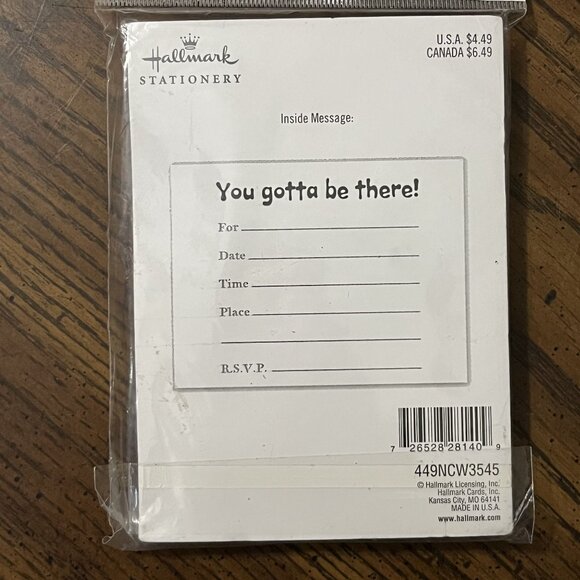 Hallmark Stationery Dog Themed Birthday Party Set Of 12 Invitations & Envelopes - Picture 3 of 3